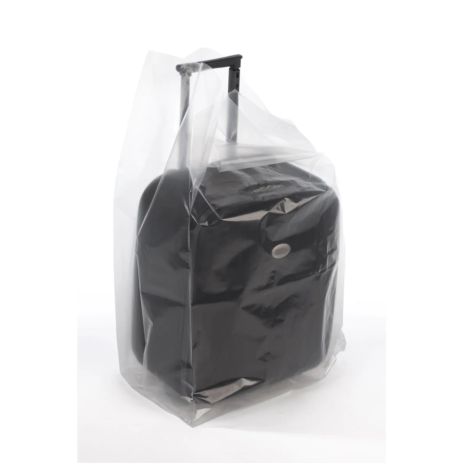 24" x 24" x 48" x 3 mil Clear Eco-Manufactured Plastic Side-Gusseted Bags (Roll of 50)