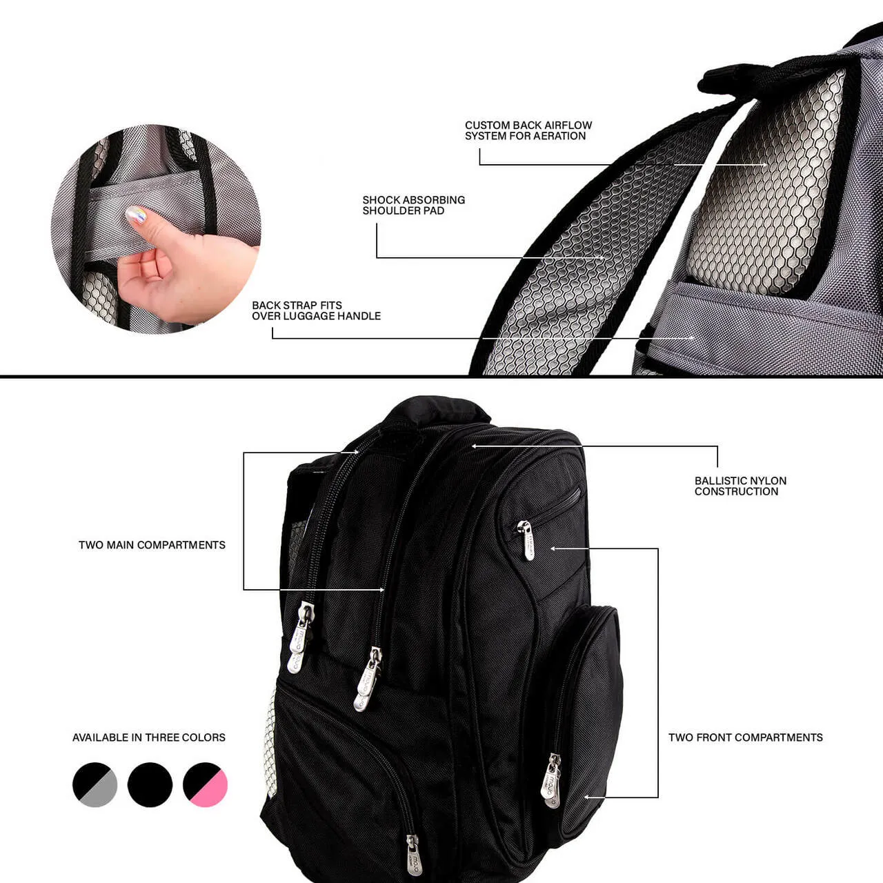 49ers Backpack | San Francisco 49ers Laptop Backpack- Gray