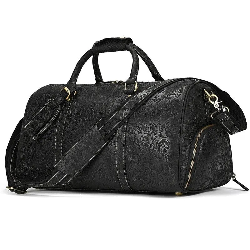 Duffel Bag for Men Crazy Horse Leather