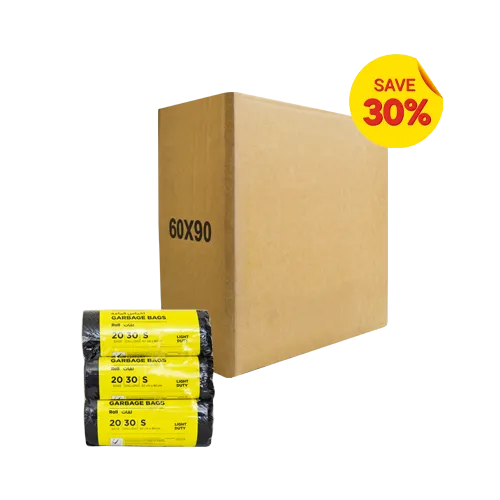 Garbage Black Rolls S | 60X90CM | 21 Rolls