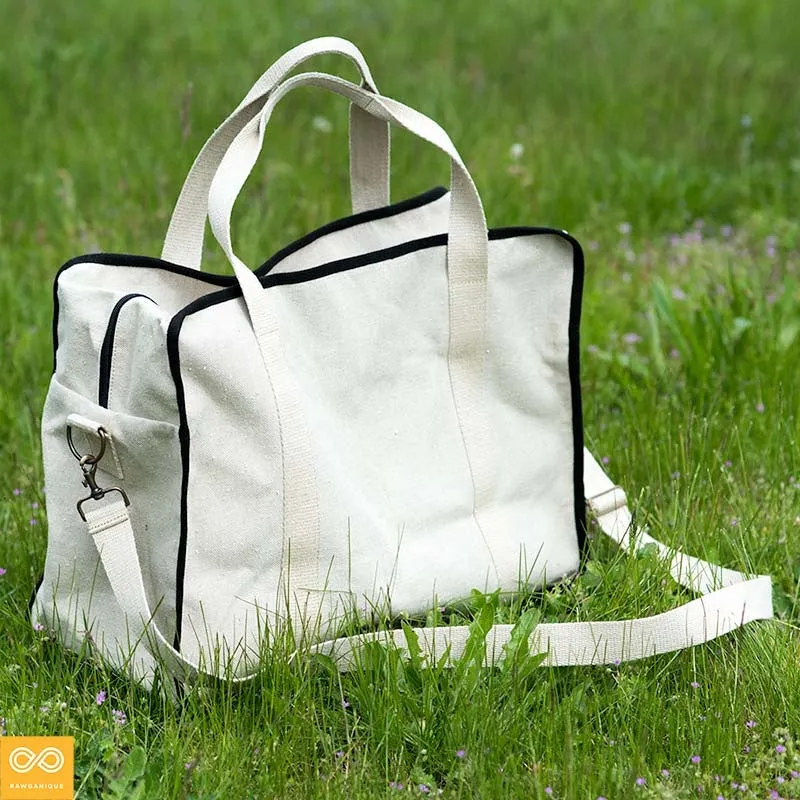 INCOGNITO Handmade 100% Organic Hemp Maximum Carry-on Luggage (22x14x9)