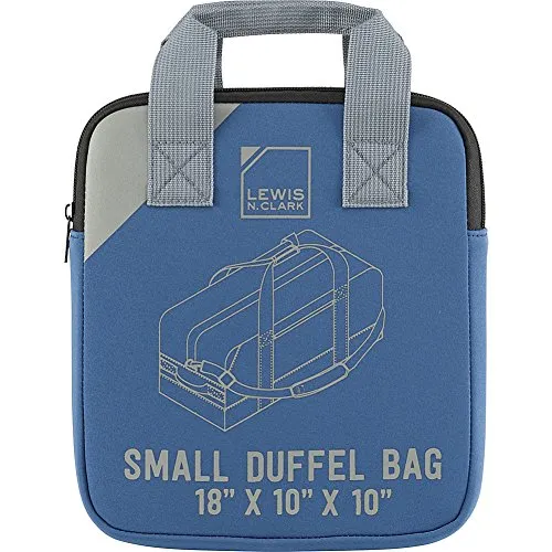 Lewis N. Clark Heavy Duty Duffel Bag Large: Duffel Bag for Women   Men, Carry On, Gym Duffel Bag,