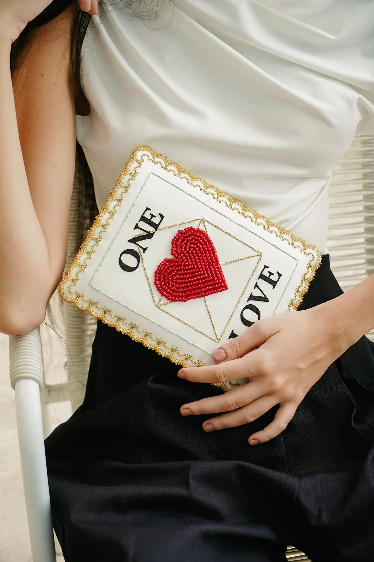 Love Stamp Clutch