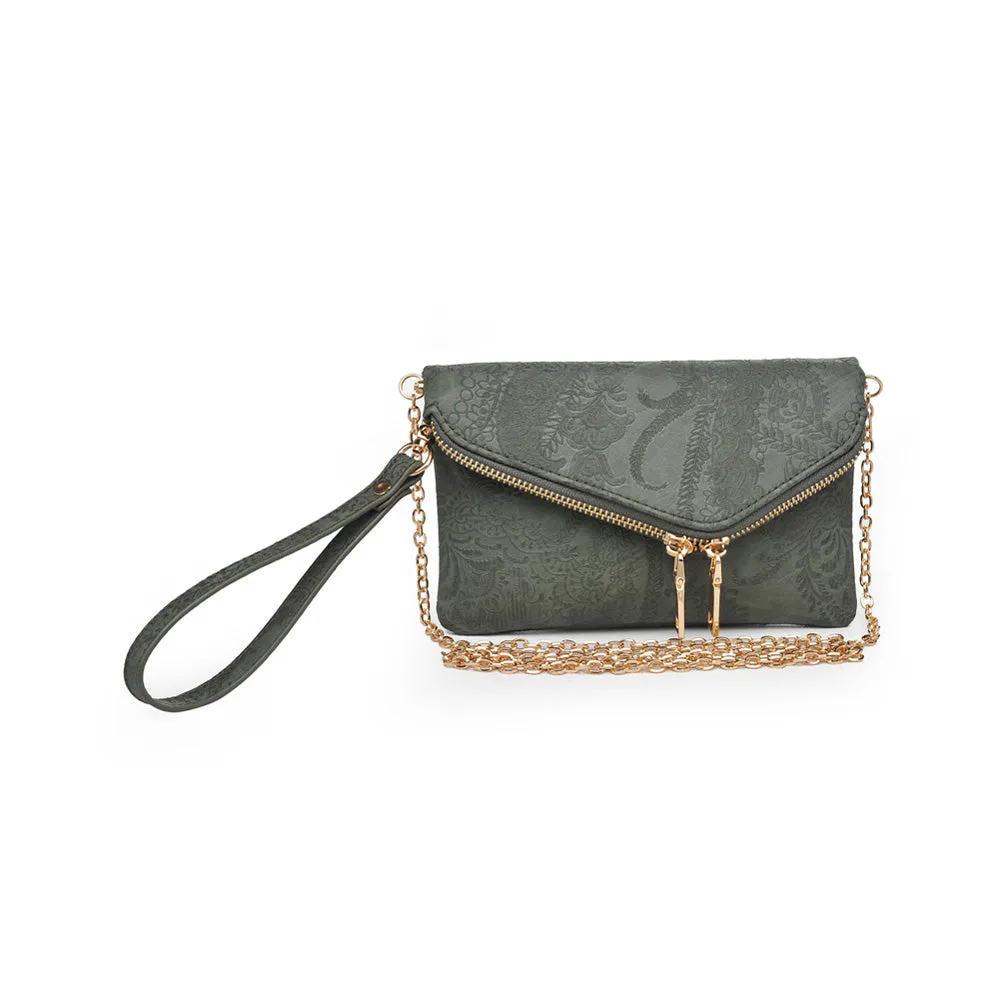 Lucy Floral Wristlet