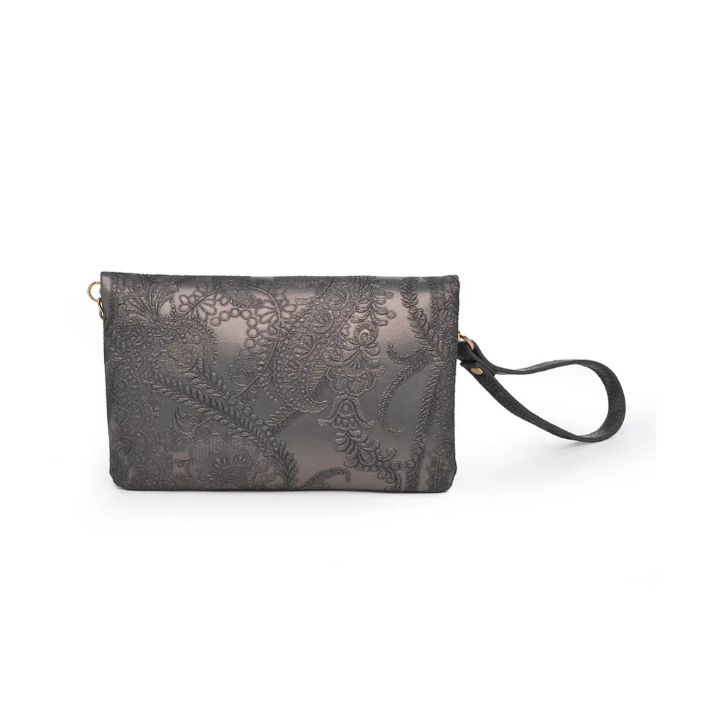 Lucy Floral Wristlet