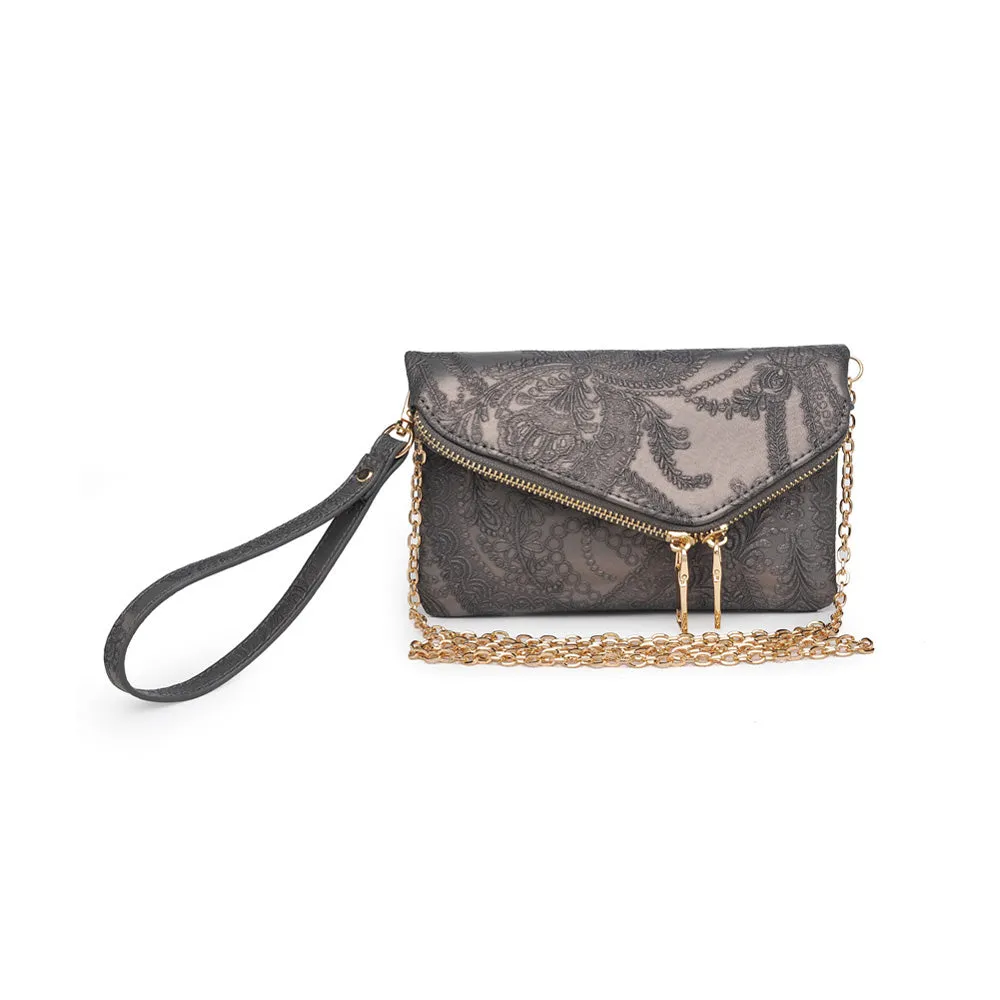 Lucy Floral Wristlet