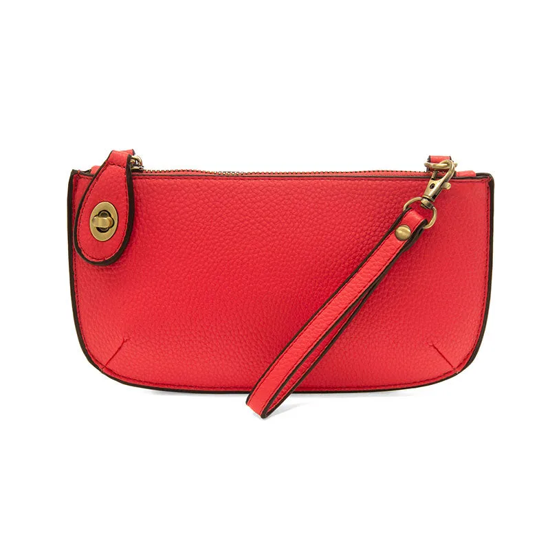 Mini Crossbody Wristlet in Extreme Rose