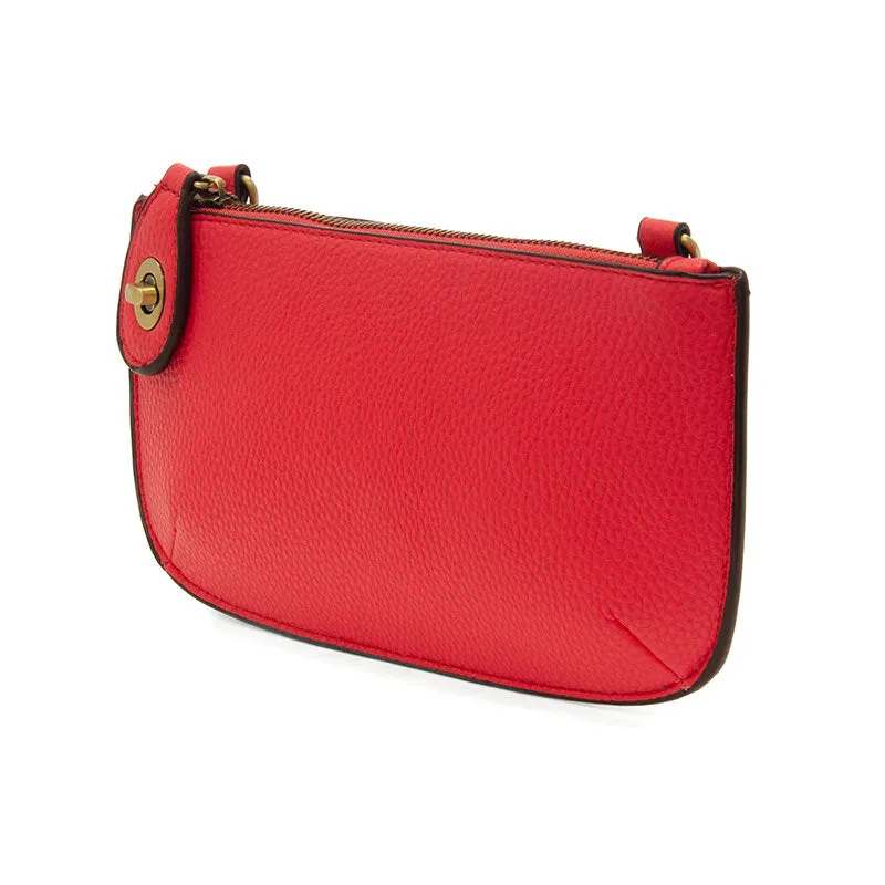 Mini Crossbody Wristlet in Extreme Rose