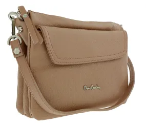 Pierre Cardin Pink Leather Small Clutch Crossbody Bag