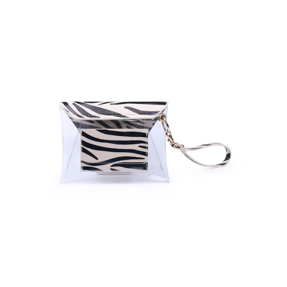 Reese Zebra Wristlet