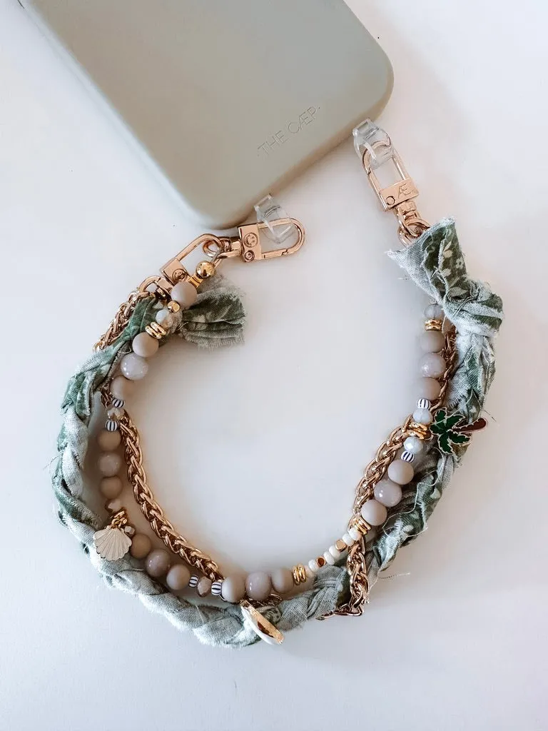 Sage Phone Wristlet