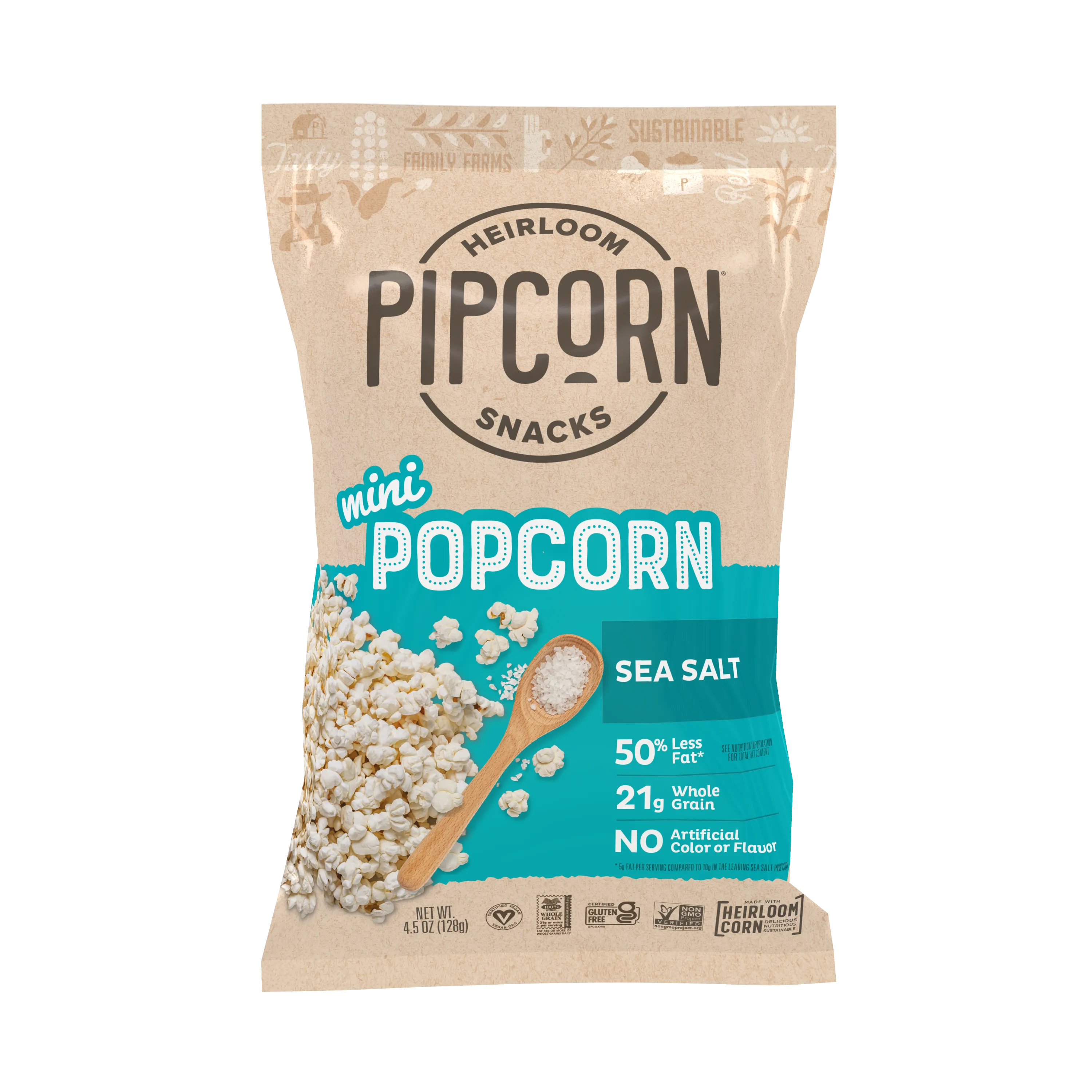 Sea Salt Mini Popcorn