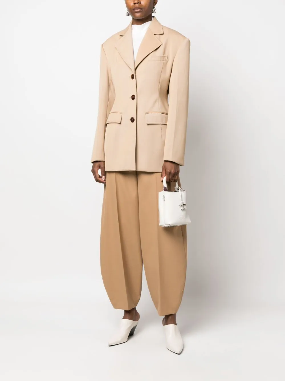 Tod's debossed-logo leather mini bag