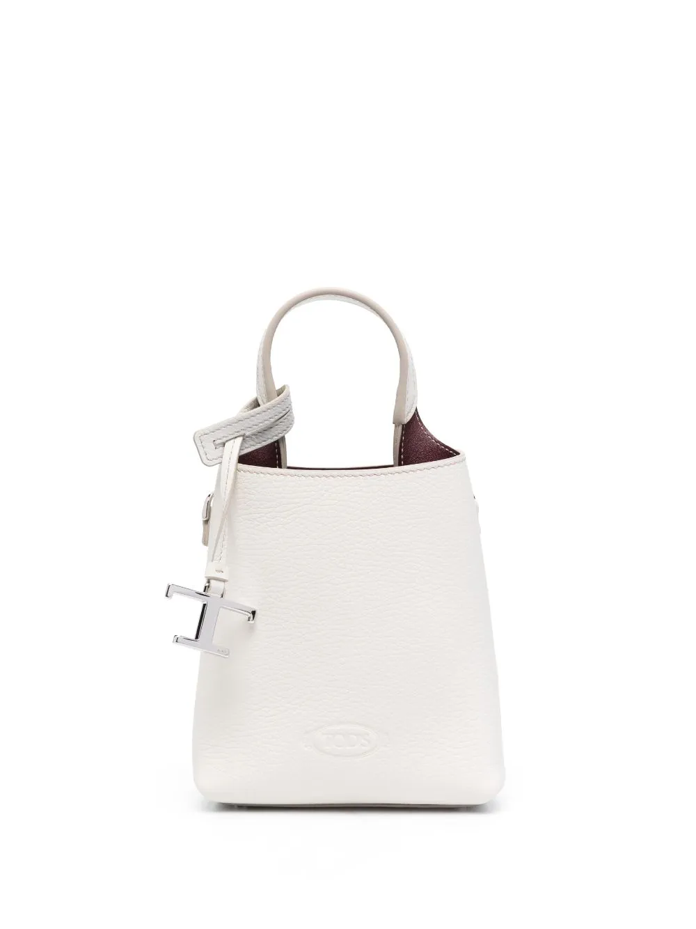Tod's debossed-logo leather mini bag