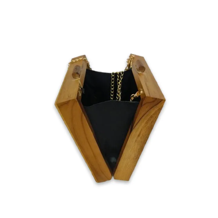 Wooden Clutch Purse