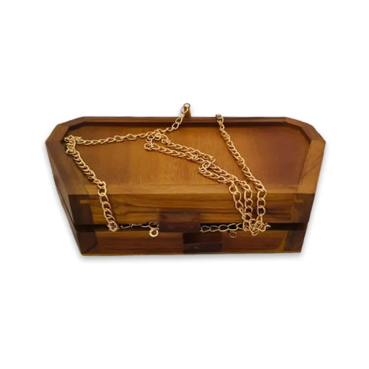 Wooden Clutch Purse