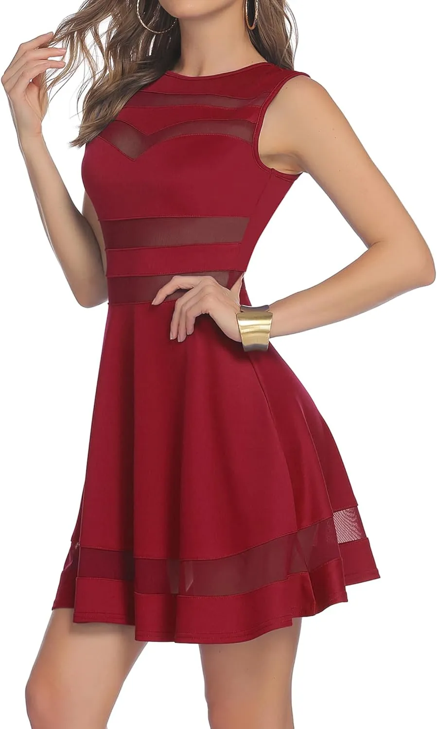 Zeagoo Party Dress Sexy High Waist Cocktail Dress (DE Only)
